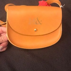 Belle and bumble small leather purse